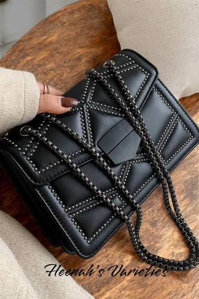 Luxury chic leather bag