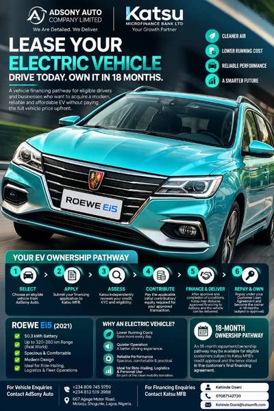 DRIVE-TO-OWN ELECTRIC VEHICLE