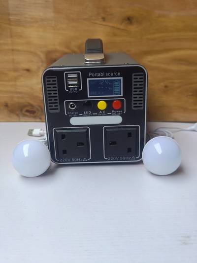 WOLFTEK 500W PORTABLE SOLAR GENERATOR ENGINE